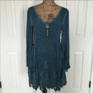 💕✨Black Swan teal boutique dress👗